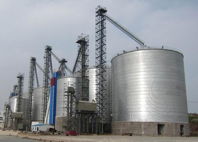 湖北大型钢板库构造参数及水泥储存质量