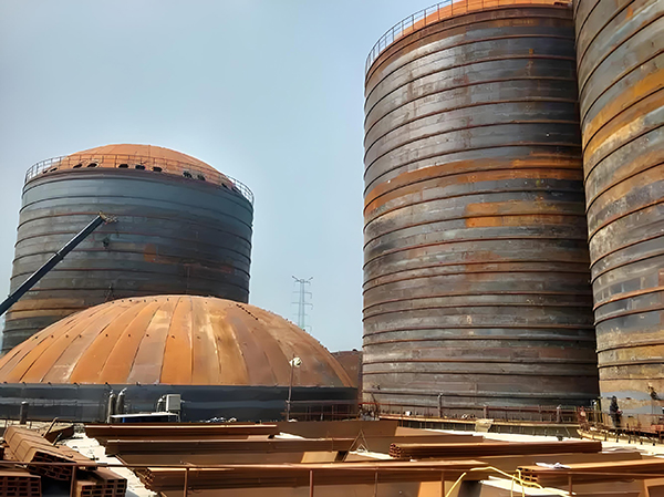 湖北焦粉钢板仓